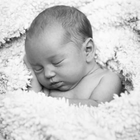 Newborn photo at home in Somerset