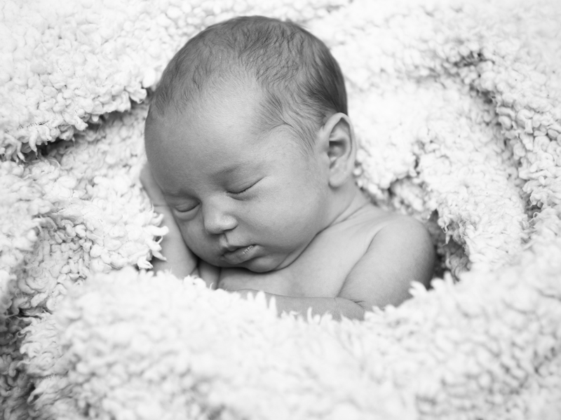 Newborn photo at home in Somerset