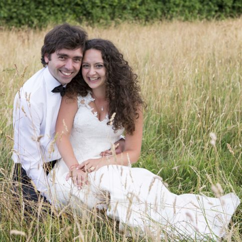 Wedding couple photograph in West Somerset