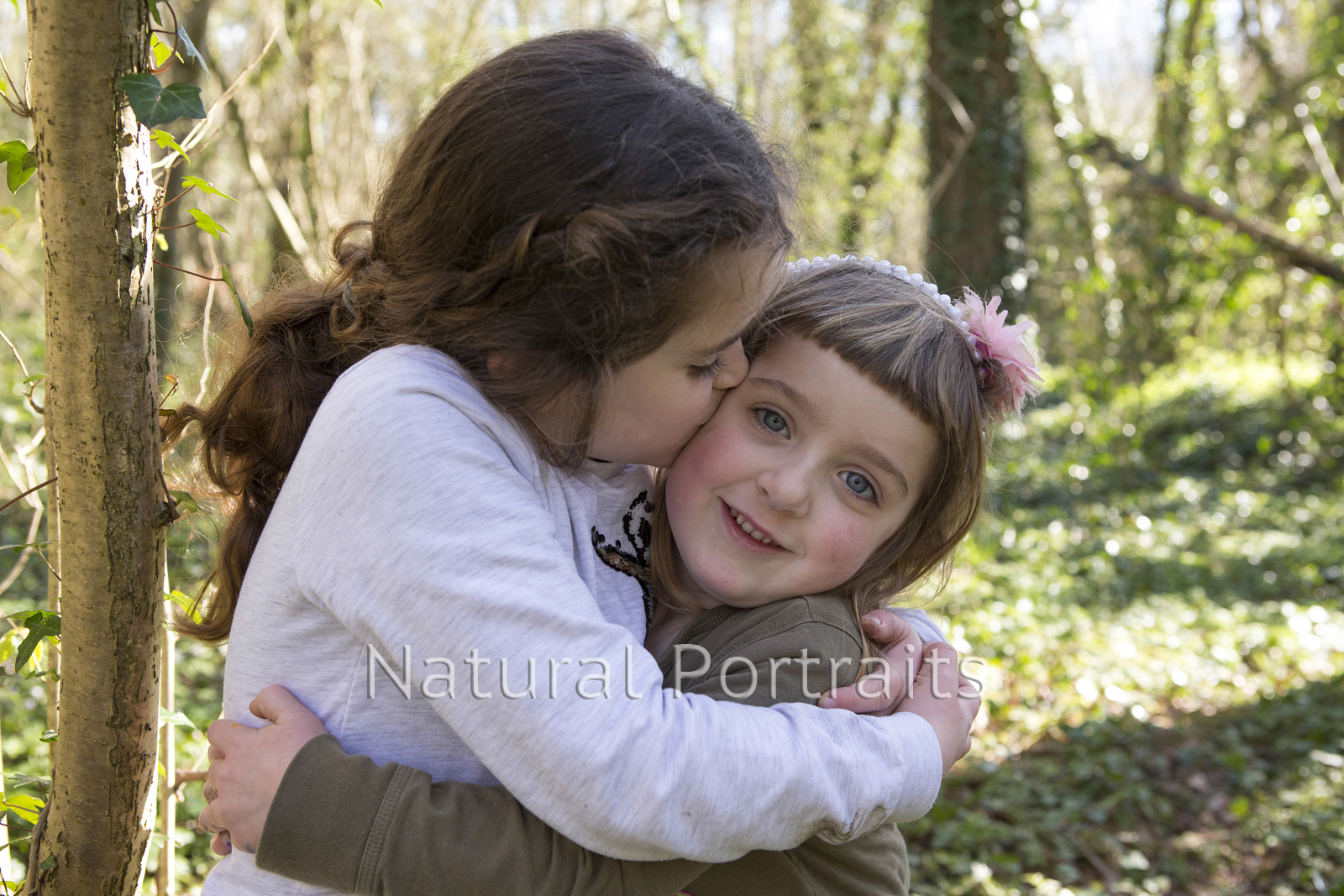 Girls hugging photo Bristol